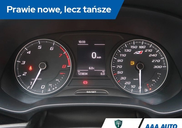 Seat Leon cena 75000 przebieg: 123833, rok produkcji 2015 z Szydłowiec małe 211